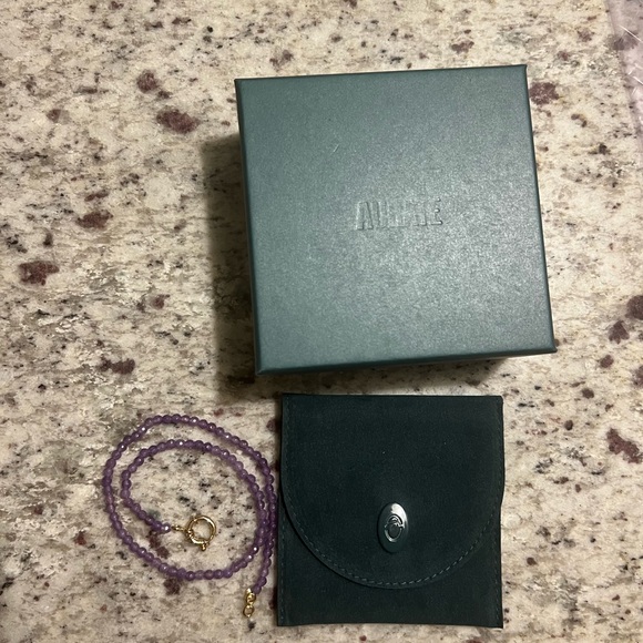 Aurate purple aura necklace - Picture 2 of 5